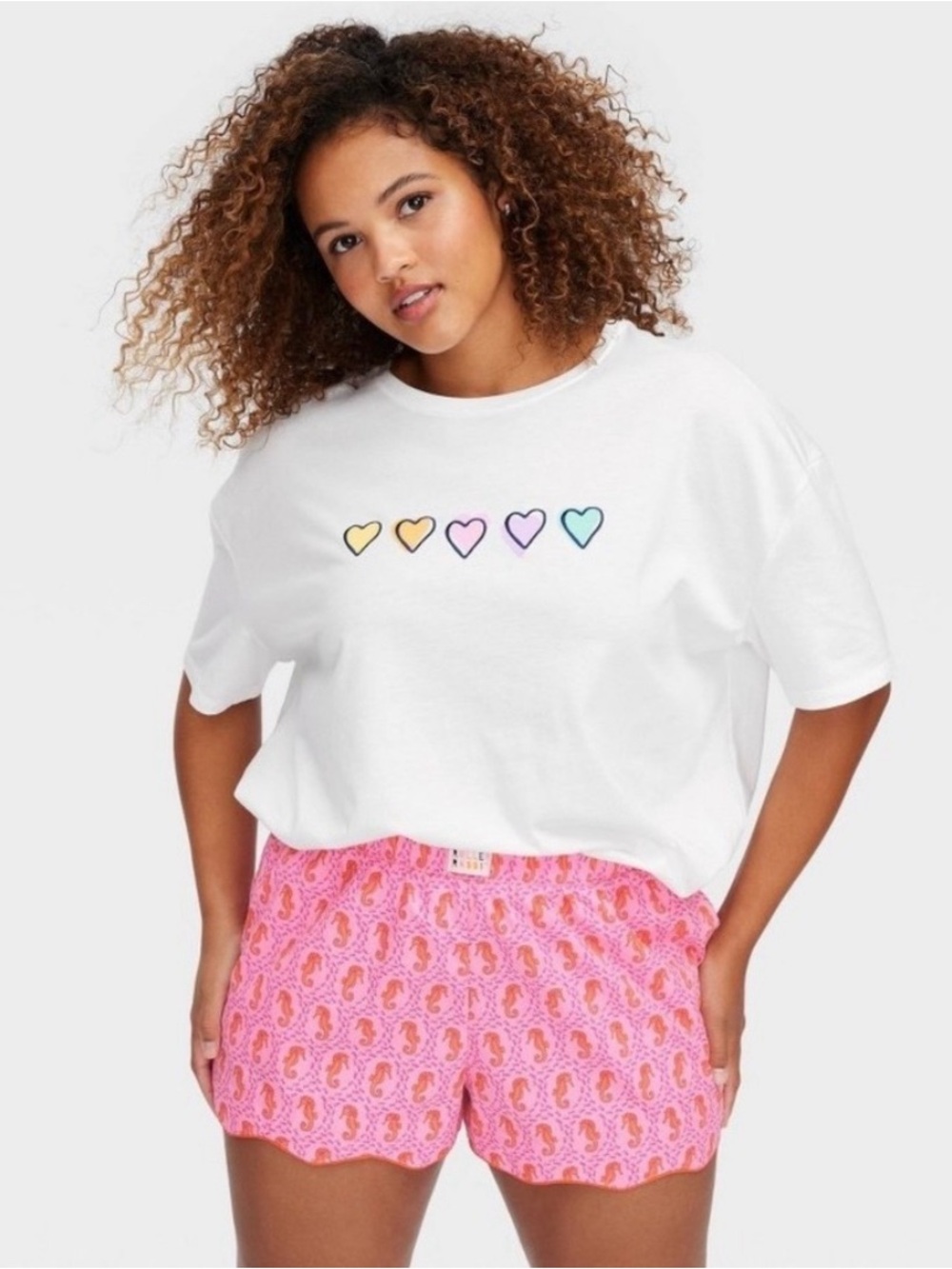 NWT Roller Rabbit x Target Seahorse Poplin Boxer Shorts Women’s Size M - Picture 2 of 4